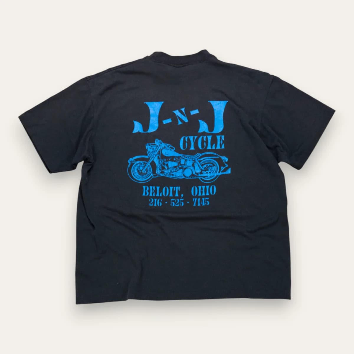 90s 3D Emblem Fear No Evil Harley Davidson Wizard - XL alternate view