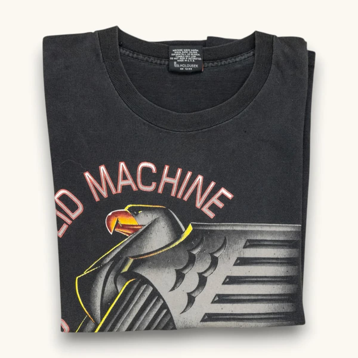 1993 One Solid Machine Steel Eagle Harley Davidson