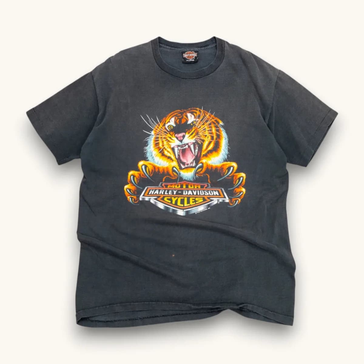 1989 Tiger Claws Emblem Harley Davidson alternate view
