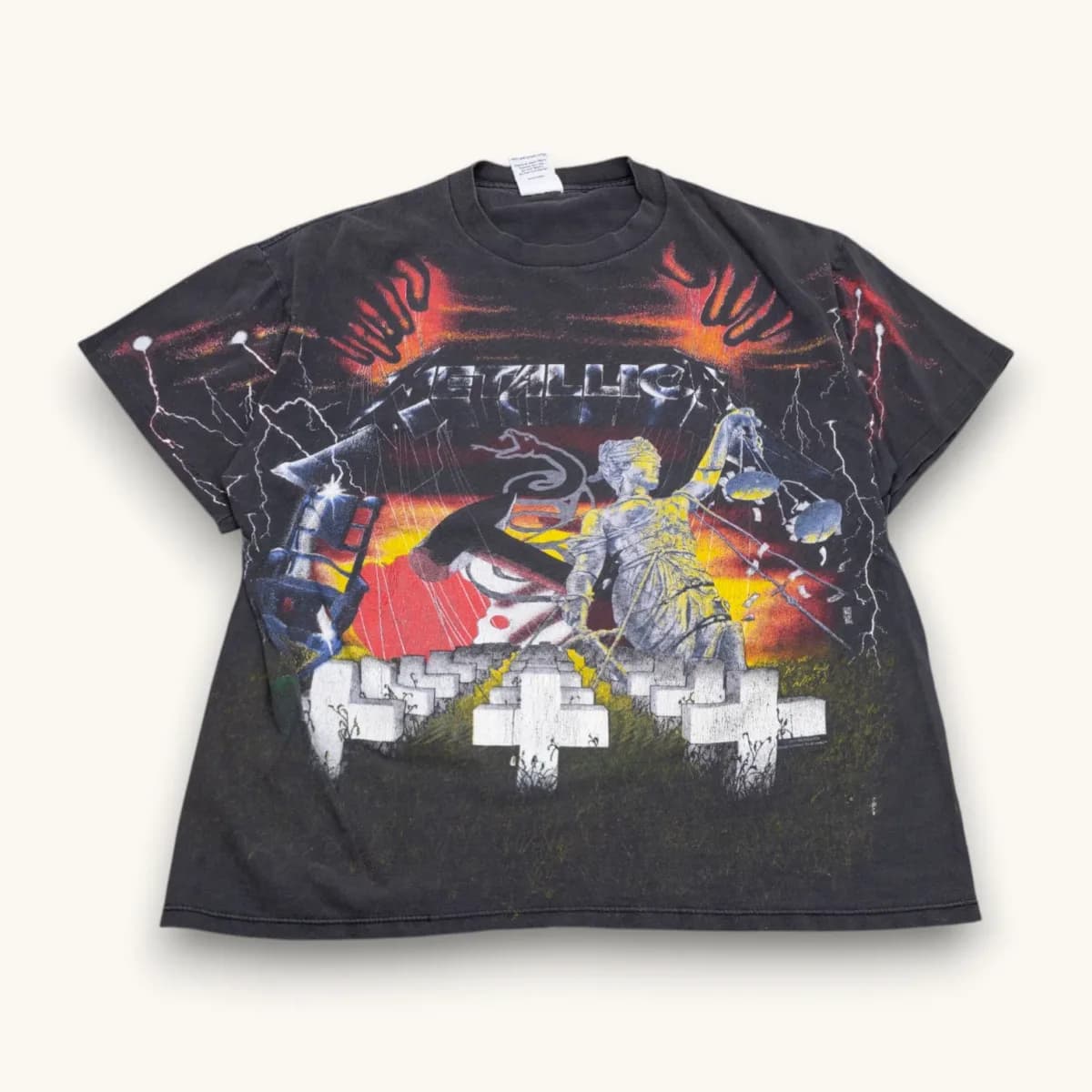 1991 Metallica Master Of Puppets AOP