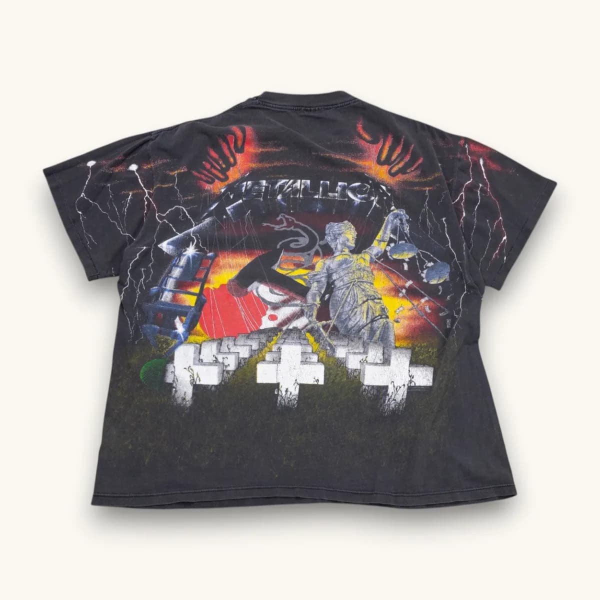 1991 Metallica Master Of Puppets AOP alternate view