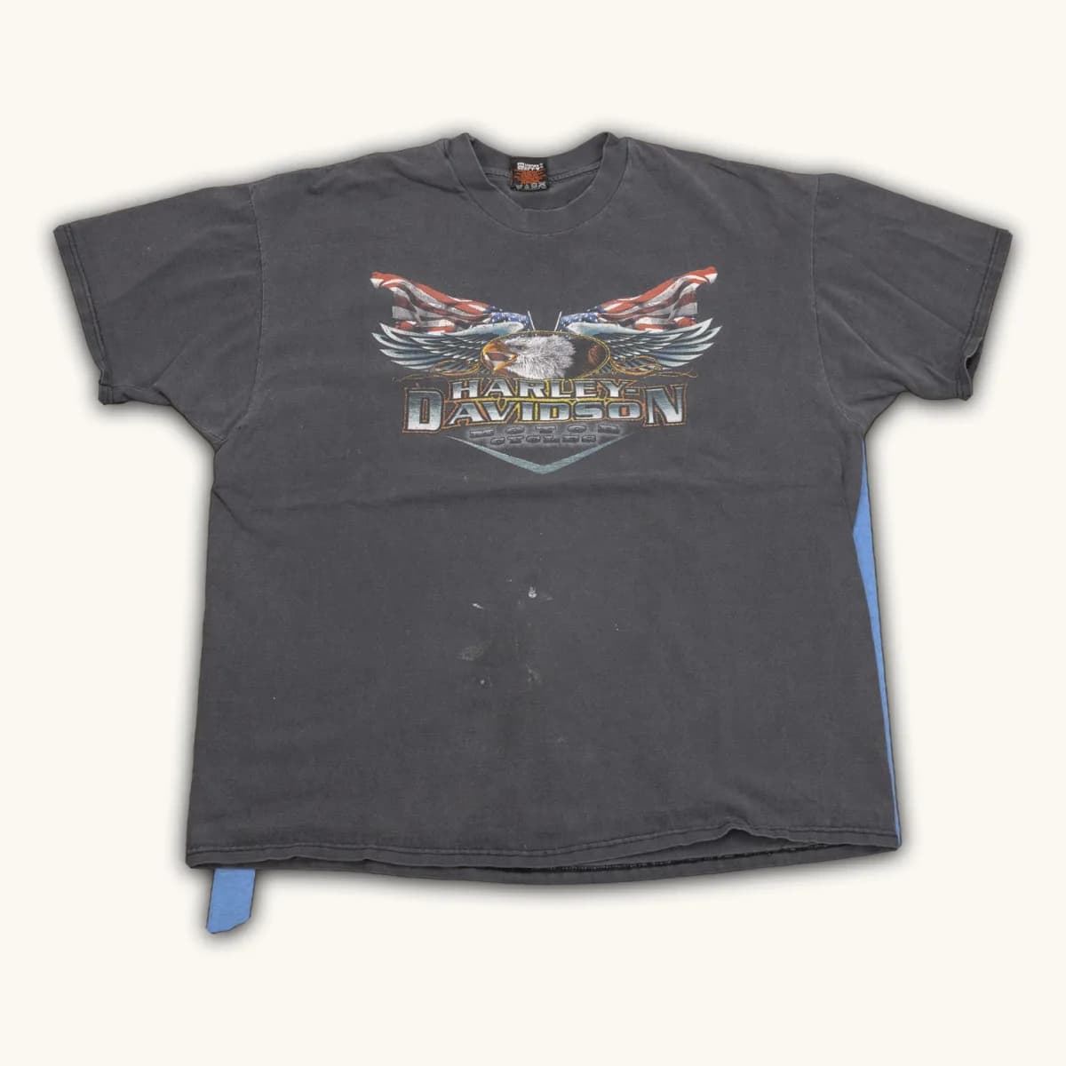 1998 Chicago Gangster Eagle Flag Harley Davidson