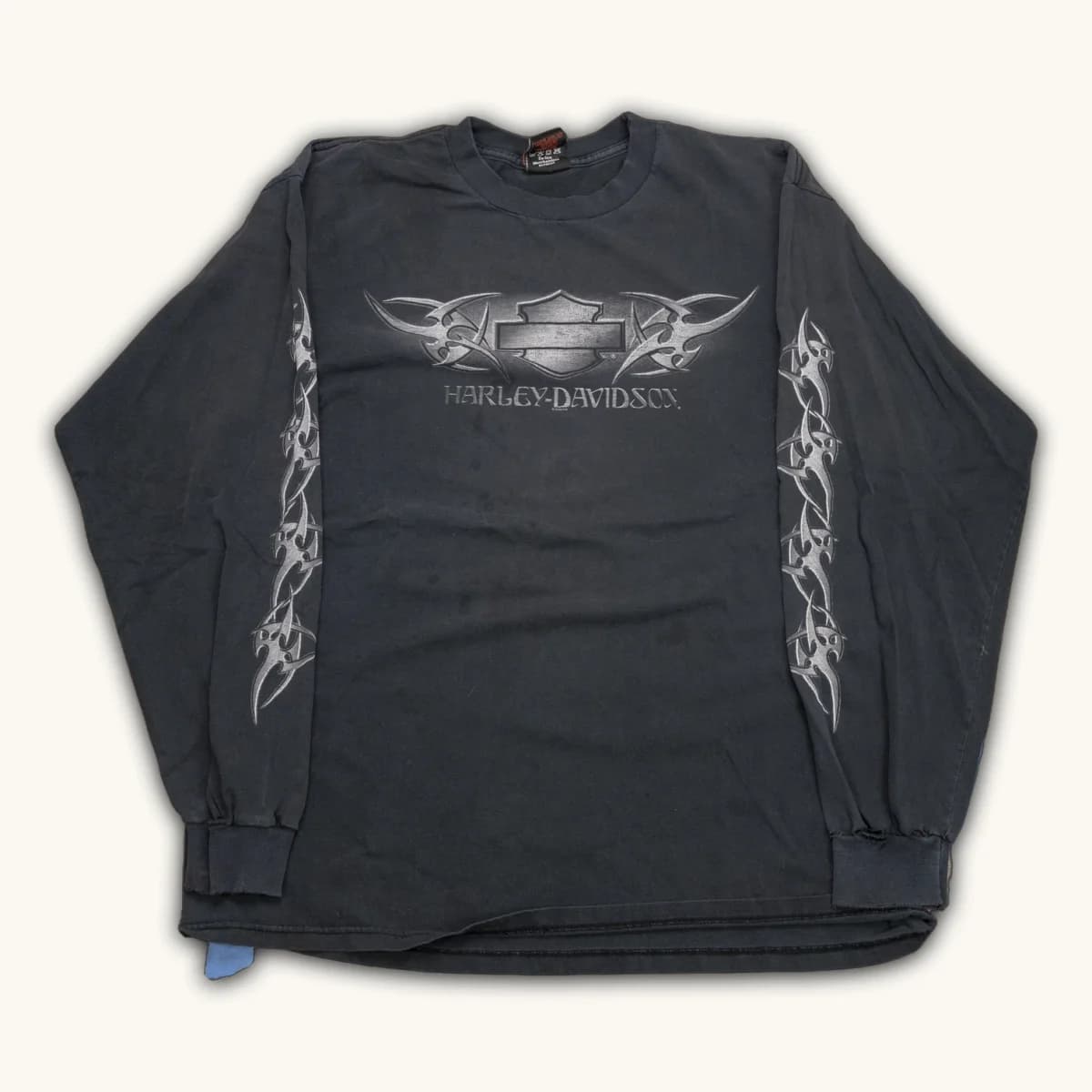 Metallic Tribal Blades Harley Davidson LS