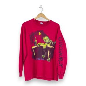 Dino Jr Zombie Red LS Red Bar Anvil Tag