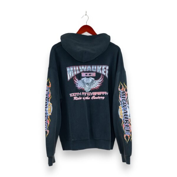 Milwaukee Hoodie 2003 Flames - L