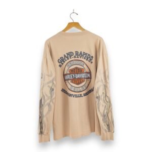 HD Tan Barrel Flames LS - XL
