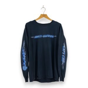 HD Blue Flame Spellout LS - L