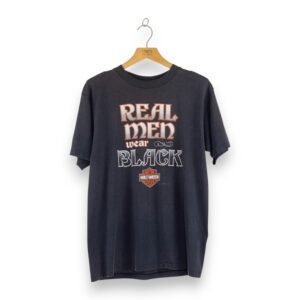 HD 1990 Real Men Wear Black SS - L