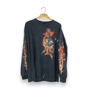 Bladed Skull Head Painted LS