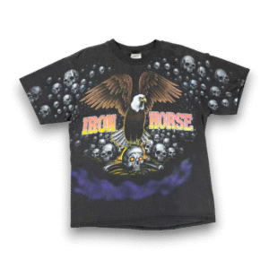 Iron Horse Saloon Skull Eagles AOP