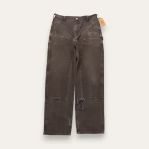 Carhartt Thrashed Brown Double Knees 35x33
