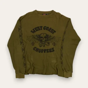 West Coast Choppers Brown Skull Thermal XL