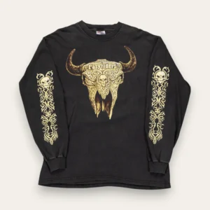 Easy Riders Bull Skull Tattoo LS - L