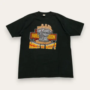 90s Bikers Only Heres The Beef Harley Davidson - XL