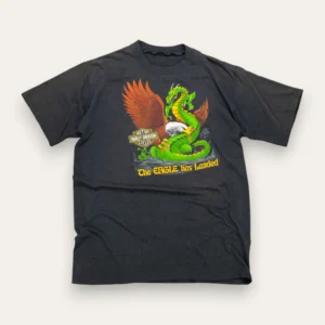 1985 The Eagle Has Landed Live To Ride Harley Davidson - L