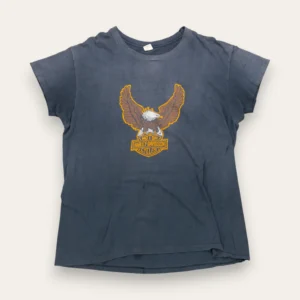 70s Harley Davidson Eagle Emblem Riverside - XL