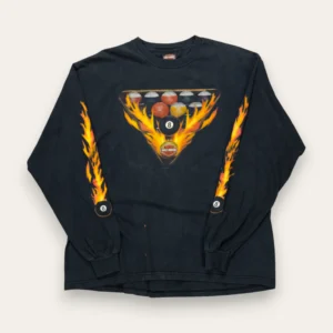 2006 Flaming 8 Ball Harley Davidson Fader LS - XL